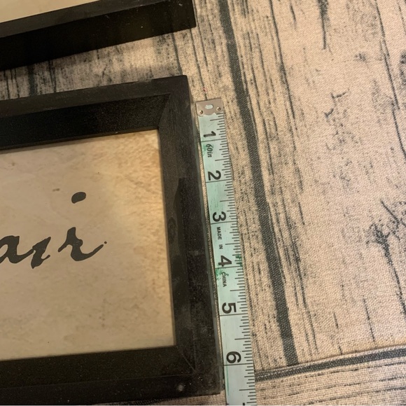 Pottery Barn New Bathroom Wall Art Wash Your Hands Comb Your Hair Brush Teeth - Picture 12 of 12